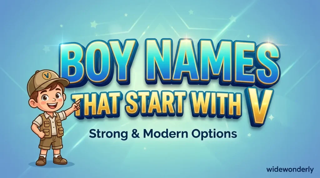 boy names that start with v