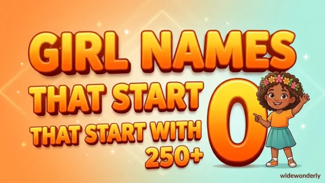 girl names that start with o